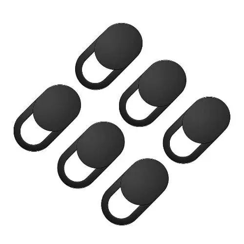 SaharaCase - Anti-Spy Privacy Camera Cover (6-Pack) - Black by Zerodamage Sahara Case LLC
