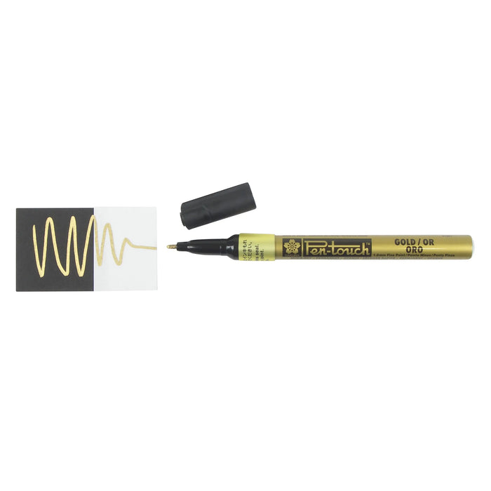 Sakura Pen Touch Metallic Gold 1.0mm by ShopSketchBox