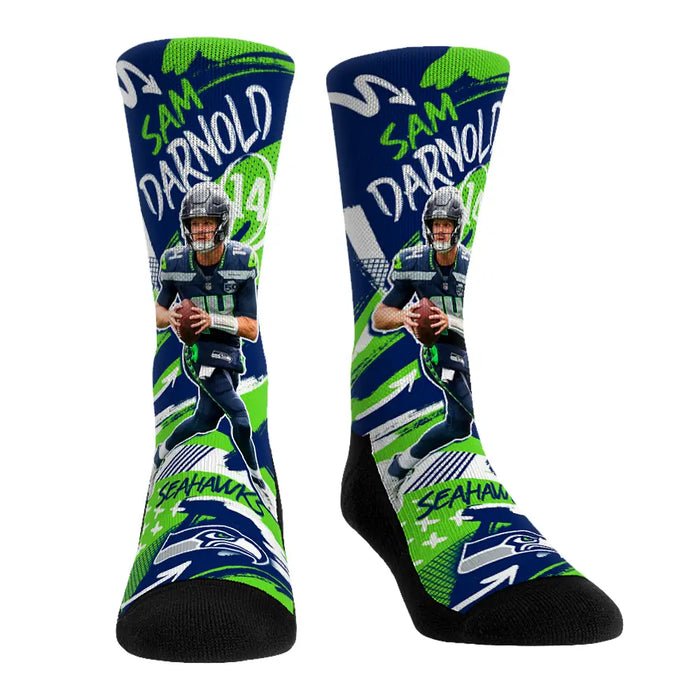 Sam Darnold - Seattle Seahawks - Playmaker by Rock 'Em Socks