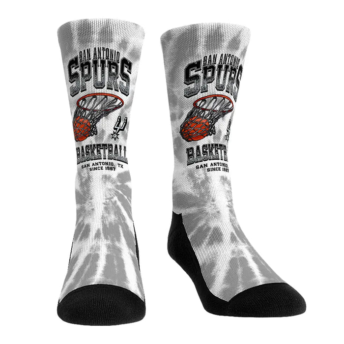 San Antonio Spurs - Vintage Hoop by Rock 'Em Socks