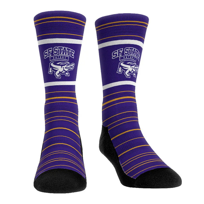 San Francisco State Gators - Classic Lines by Rock 'Em Socks