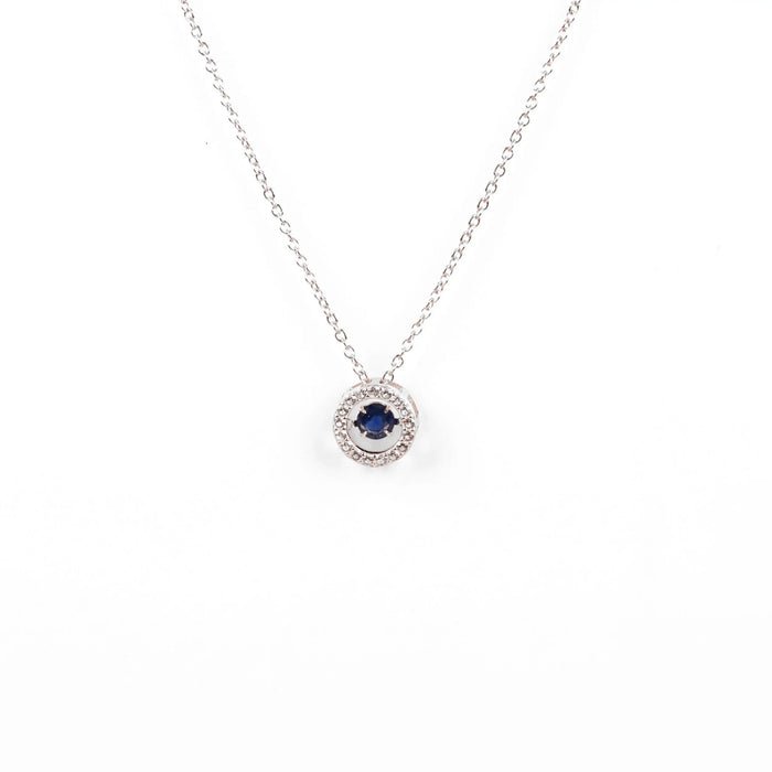 Sapphire Dancing Necklace by Fine Color Jewels