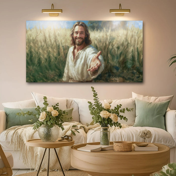 Savior's Invitation Faith Wall Art III by Tailored Canvases