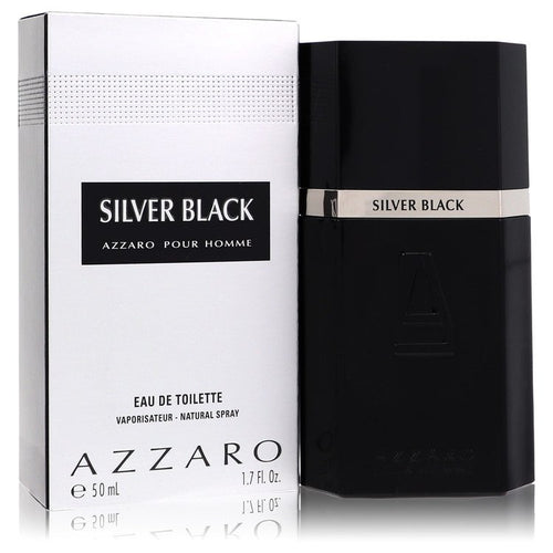 Silver Black by Azzaro Eau De Toilette Spray 1.7 oz for Men by Avera Group