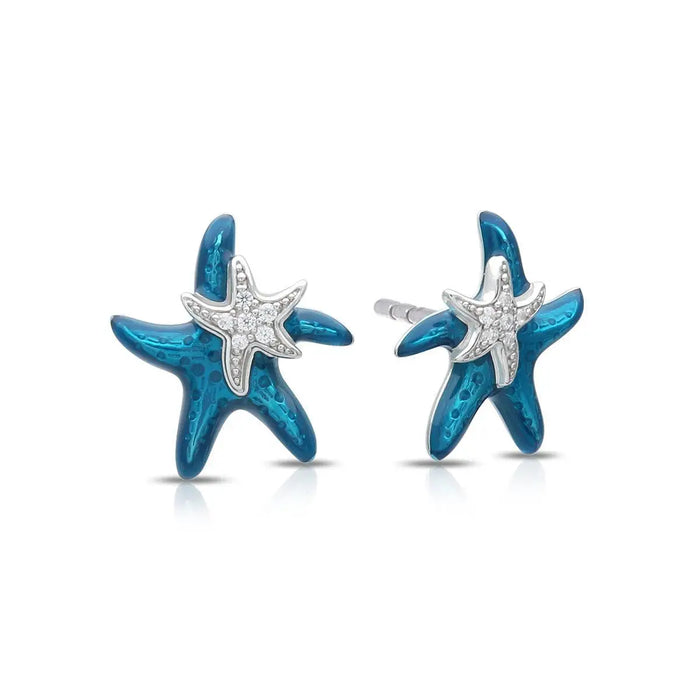 Sea Stars Earrings by Belle Étoile Jewelry