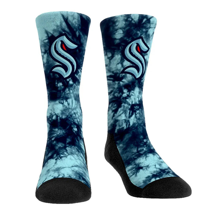 Seattle Kraken - Team Tie Dye by Rock 'Em Socks