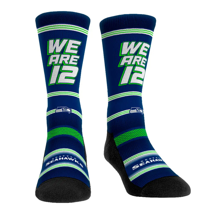 Seattle Seahawks - We Are 12 by Rock 'Em Socks