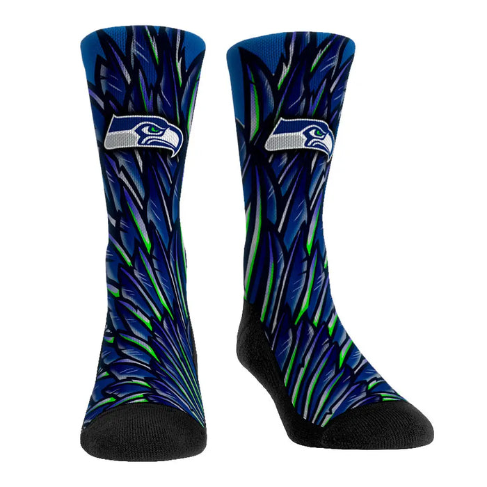 Seattle Seahawks - Wings by Rock 'Em Socks
