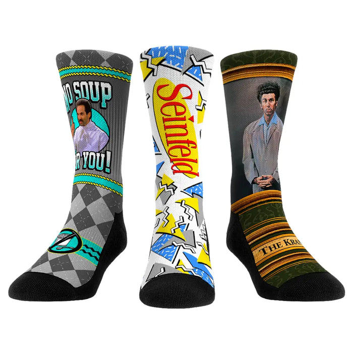 Seinfeld - 3-Pack by Rock 'Em Socks