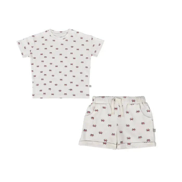 shirt & short set | Crab by Finn + Emma