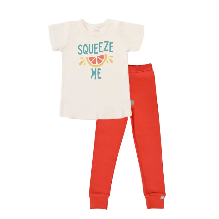short sleeve pajama set | squeeze me by Finn + Emma