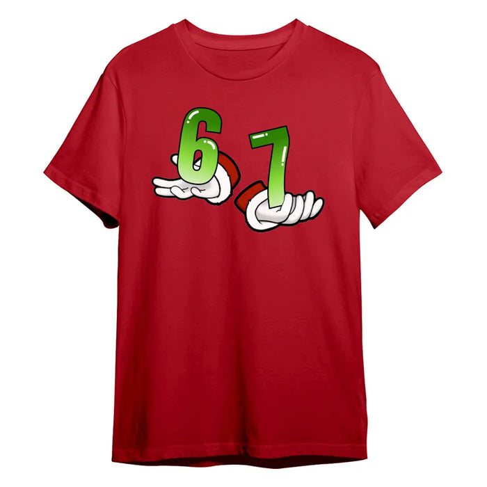 Six Seven T-Shirt (Christmas) by Rock 'Em Socks