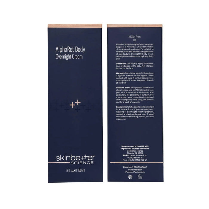 Skinbetter AlphaRet Body Overnight Cream 150 mL by Nava Beauty