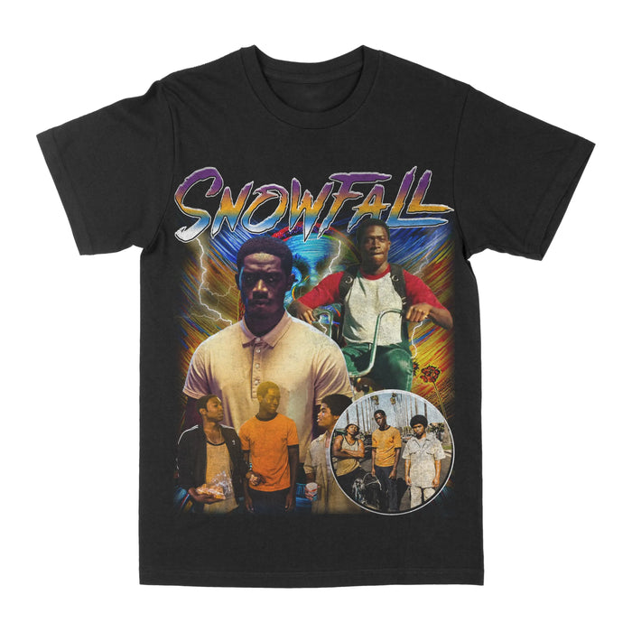 Snowfall Graphic Tee by Obsessed with graphic tees