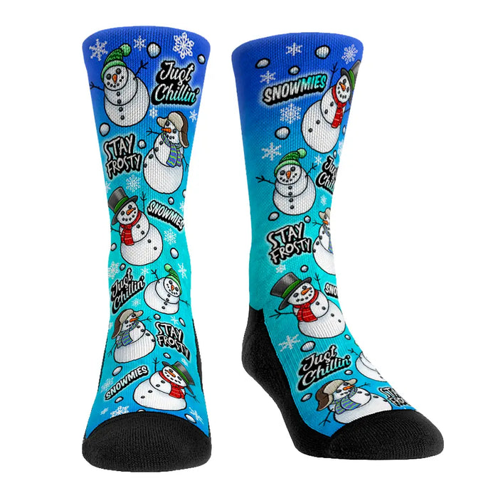 Snowmen All-Over by Rock 'Em Socks