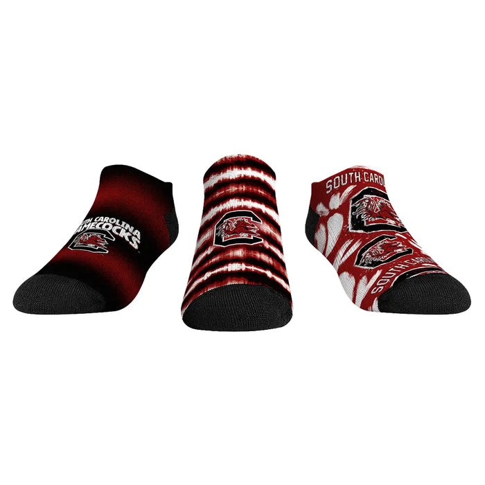 South Carolina Gamecocks - Low Cut - Make Some Noise (3-Pack) by Rock 'Em Socks