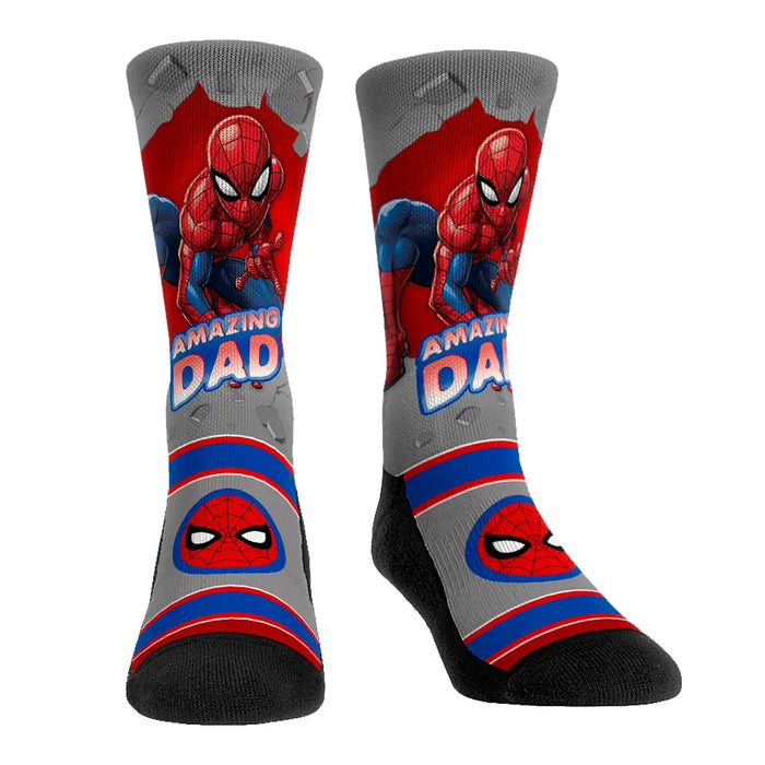 Spider-Man - Amazing Dad by Rock 'Em Socks