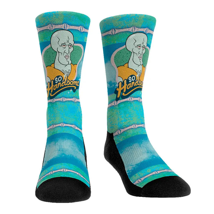 SpongeBob SquarePants Meme - Handsome Squidward by Rock 'Em Socks