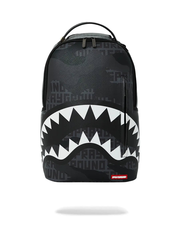 Sprayground Camo Infinity Black DLXSV Backpack B5494 by I-Max Fashions