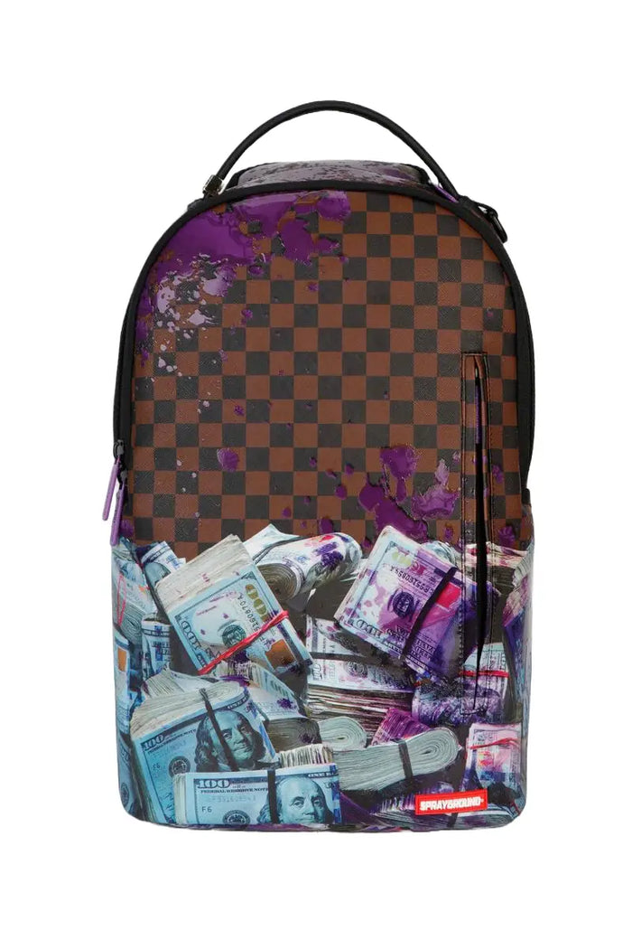 Sprayground Counterfeit DLXSV Backpack B5036 by I-Max Fashions