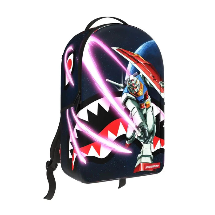 Sprayground Gundam Slashed Shark 1 DLXR Backpack B7160 by I-Max Fashions