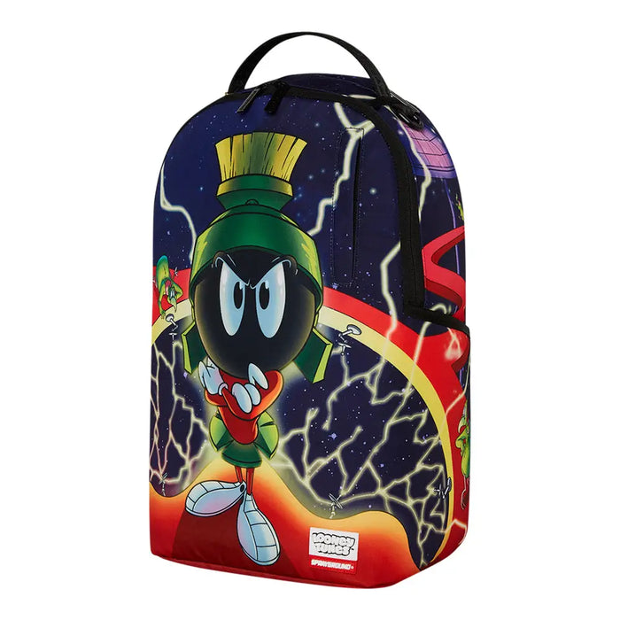Sprayground Looney Tunes Marvin Planet x Sharkmouth DLXSR Backpack B7782 by I-Max Fashions