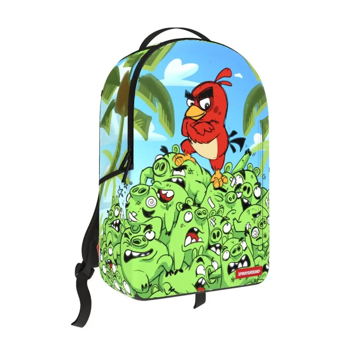 Sprayground Pig Pile Angry Birds Backpack B7796 by I-Max Fashions