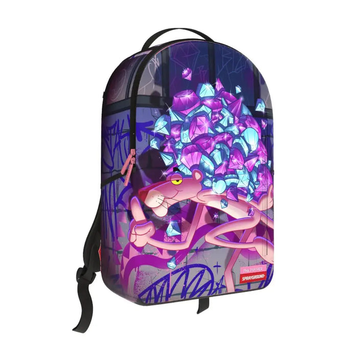 Sprayground Pink Panther Diamond Heist Backpack B7422 by I-Max Fashions