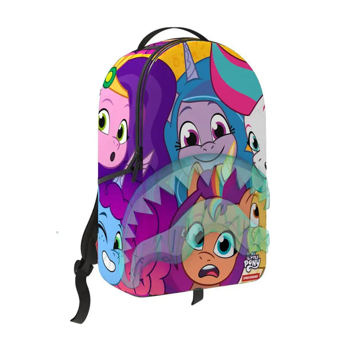 Sprayground Ponies Crammed DLXR Backpack B7179 by I-Max Fashions