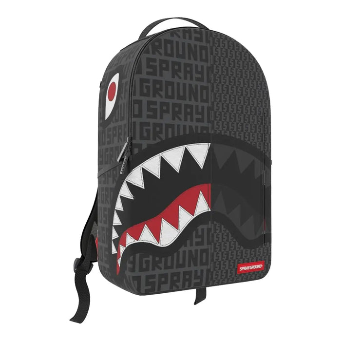 Sprayground Split Infinity Check In Grey DLXSV Backpack B5472 by I-Max Fashions