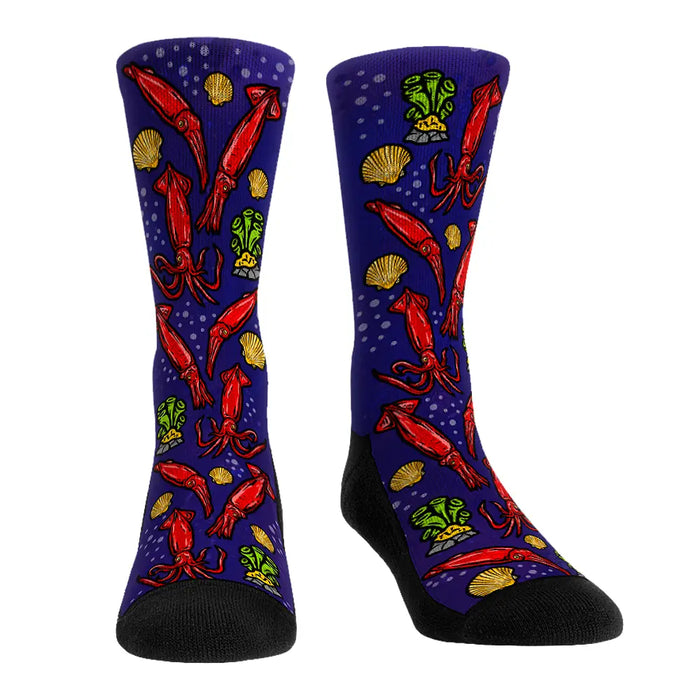 Squid All-Over by Rock 'Em Socks