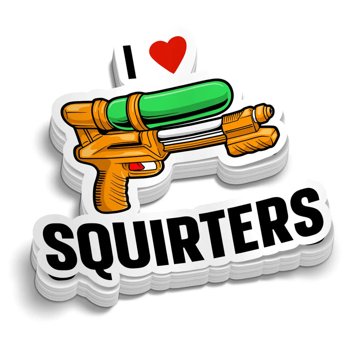 Squirters - Hard Hat Decal by Armed American Supply