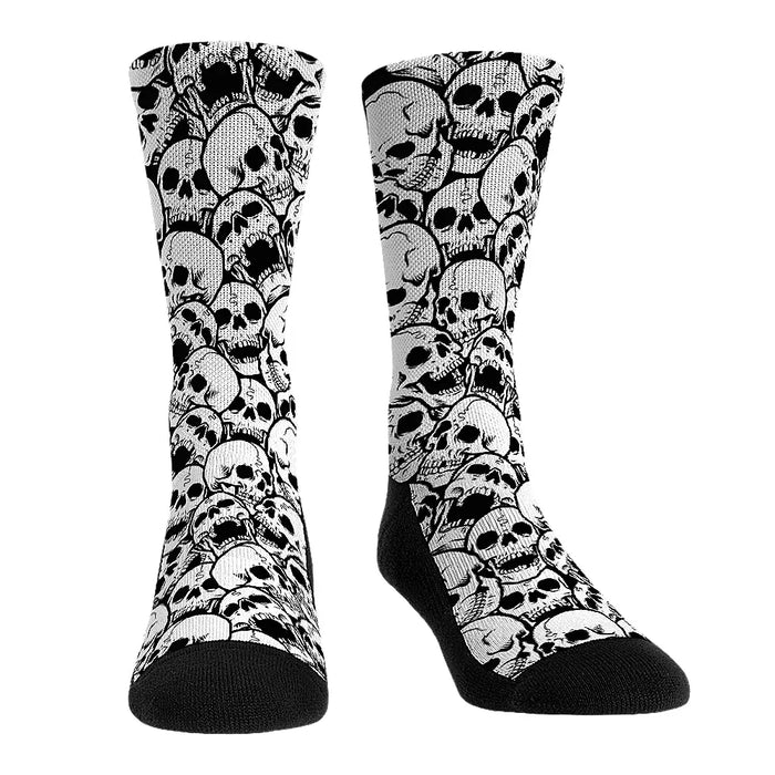 Stacked Skulls by Rock 'Em Socks