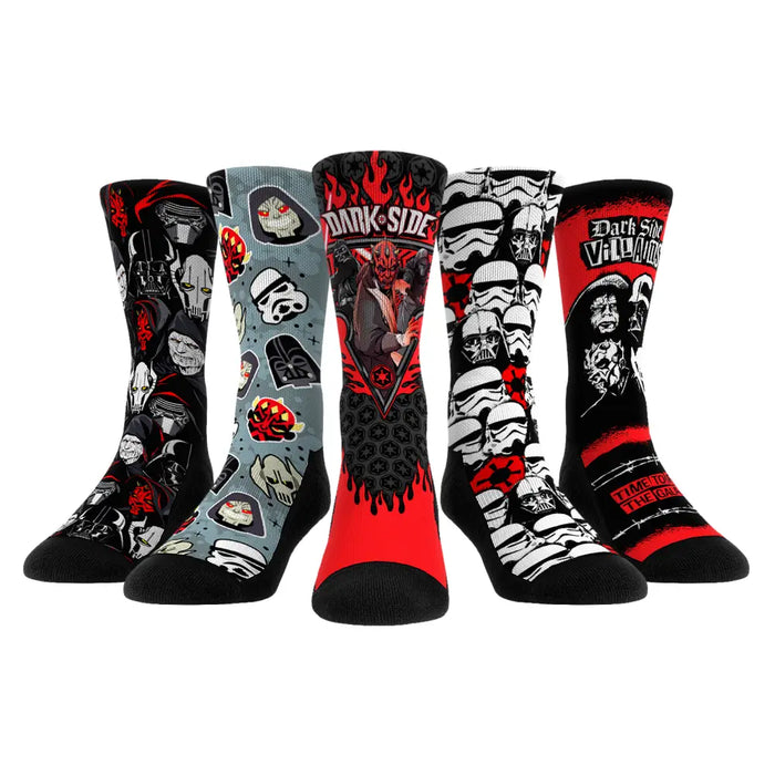Star Wars - Dark Side - 5-Pack by Rock 'Em Socks