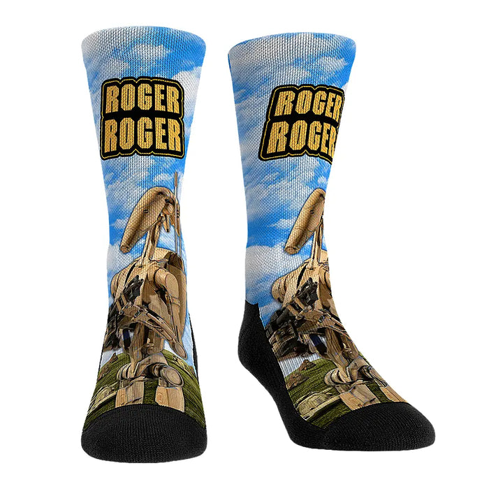 Star Wars - Roger Roger by Rock 'Em Socks
