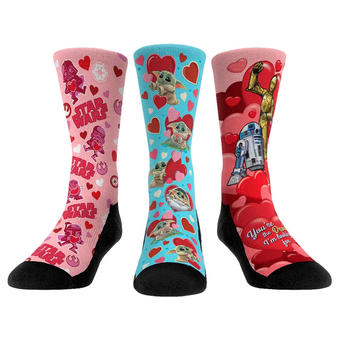 Star Wars - Valentines 3-Pack by Rock 'Em Socks