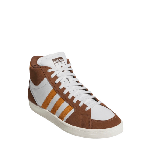 Adidas Skateboarding Superskate Skate Shoe - Brown/Orange/White by Swell-O-Phonic