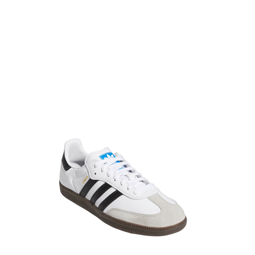 Adidas Skateboarding Samba ADV Skate Shoe - White/Black/Gum by Swell-O-Phonic