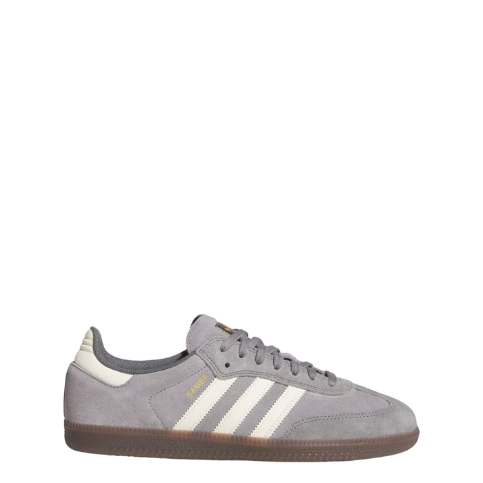 Adidas Skateboarding Samba ADV Skate Shoe - Grey Four / Cream White / Grey Three by Swell-O-Phonic