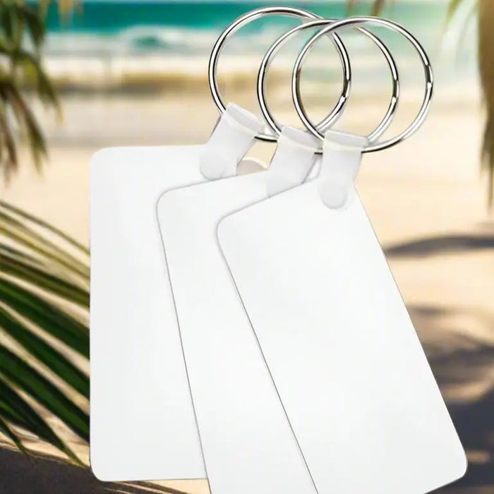 Sublimation Keychain Blank - 2 Sided | Fiberglass Keychain | Sublimation Keychain | by INNOSUB USA by INNOSUB USA