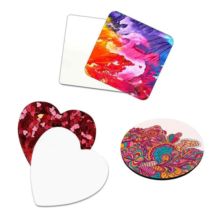 Sublimation MDF Coaster Blanks | Heat Press | Diy by INNOSUB USA by INNOSUB USA