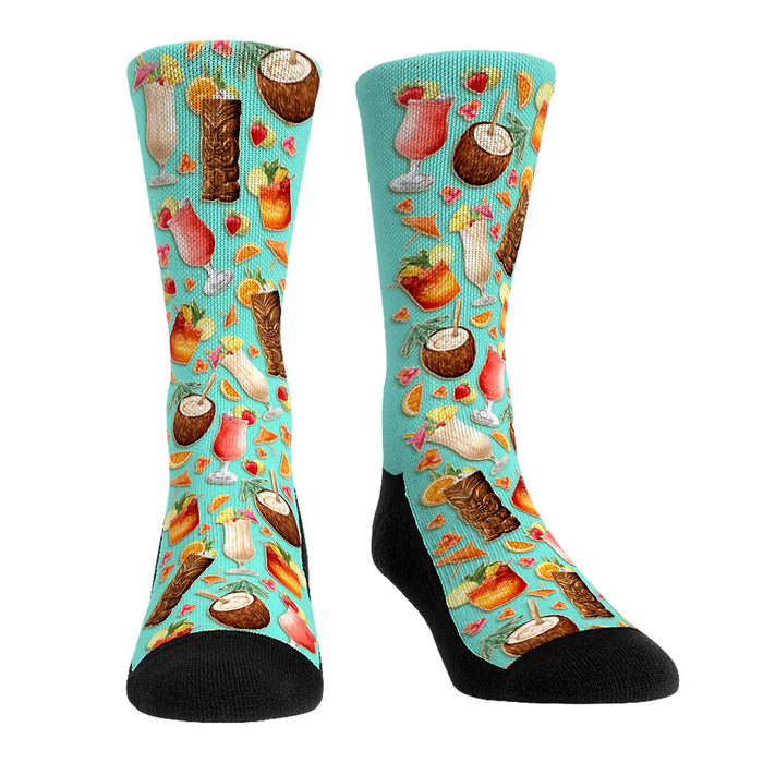 Summer Drinks All-Over by Rock 'Em Socks
