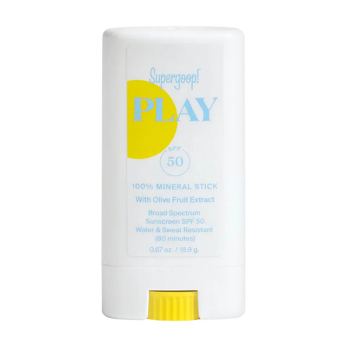 Supergoop! 100% Mineral Sunscreen Stick With Olive Fruit Extract SPF 50 0.67 OZ by Nava Beauty