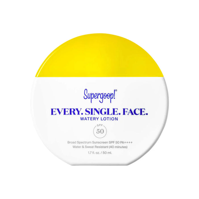 Supergoop! Every. Single. Face. Watery Lotion SPF 50 1.7 OZ by Nava Beauty