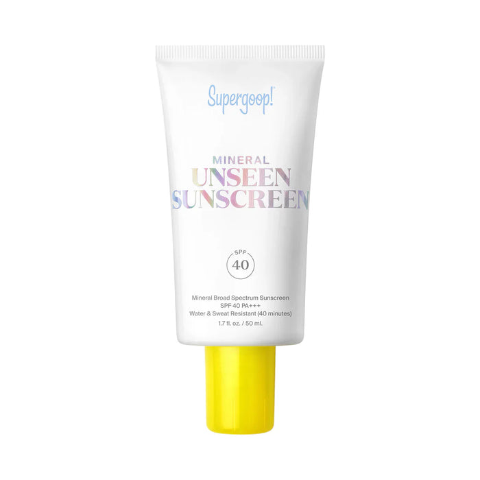 Supergoop! Mineral Unseen Sunscreen SPF 40 1.7 OZ by Nava Beauty