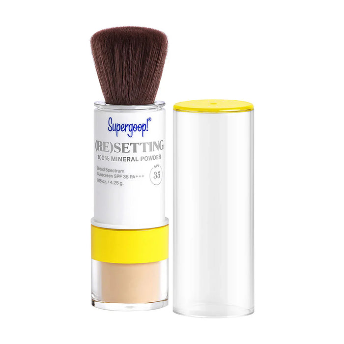 Supergoop! (Re)setting 100% Mineral Powder SPF 35 0.15 OZ by Nava Beauty