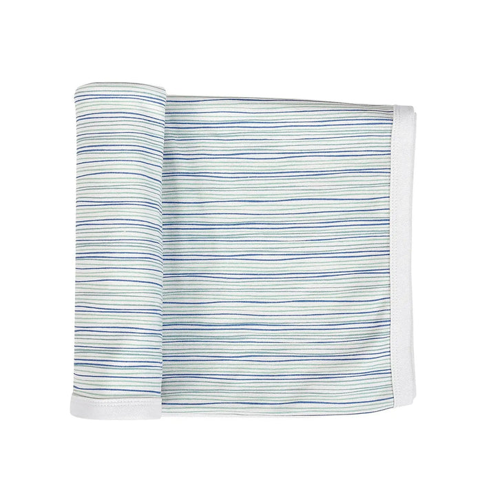 swaddle blanket | pin stripes by Finn + Emma