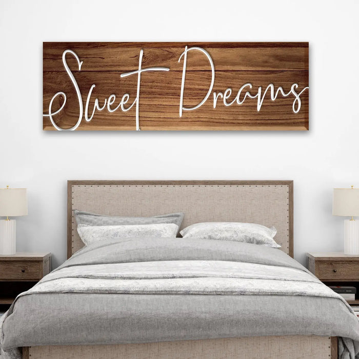 Sweet Dreams Sign VII by Tailored Canvases