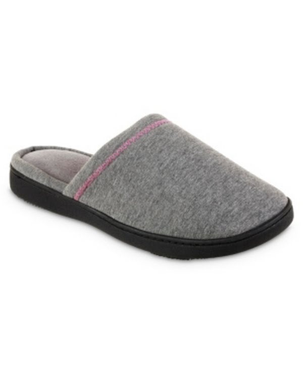 Isotoner Womens Heathered Jersey Jillian Clog Slipper, Size 7.5/8 by Vanessa Jane