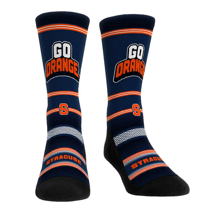 Syracuse Orange - Team Slogan by Rock 'Em Socks